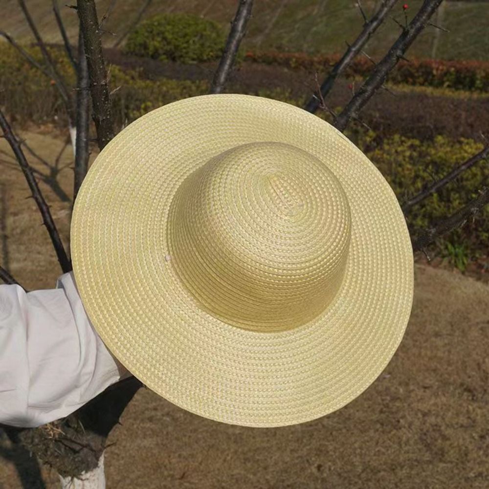 Chapeau de paille à large bord - Bucket Hat Straw avis et prix