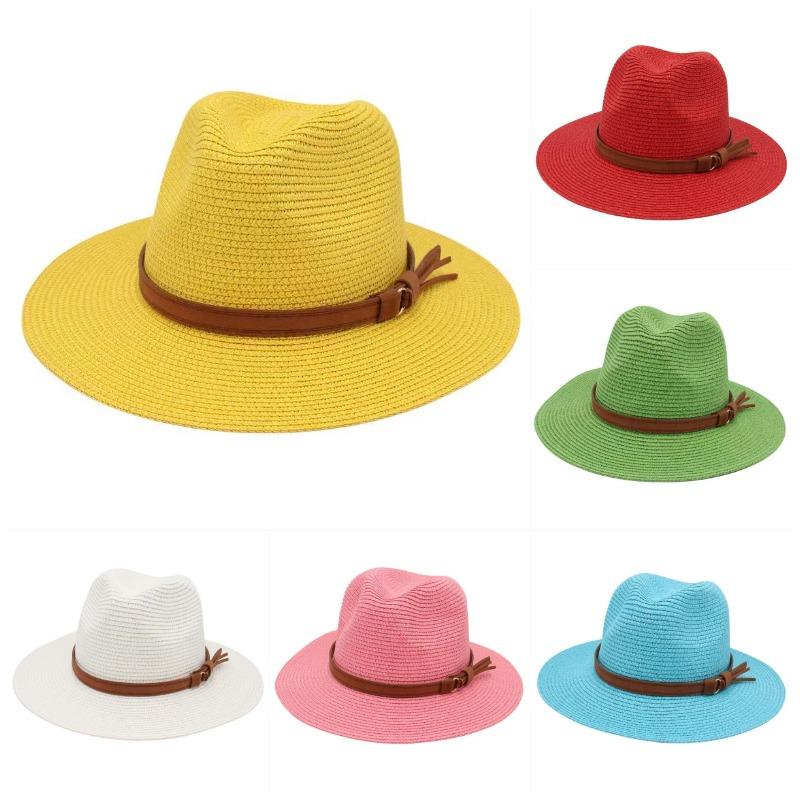 Chapeau Panama Printemps-Été a - Bucket Hat Straw avis et prix